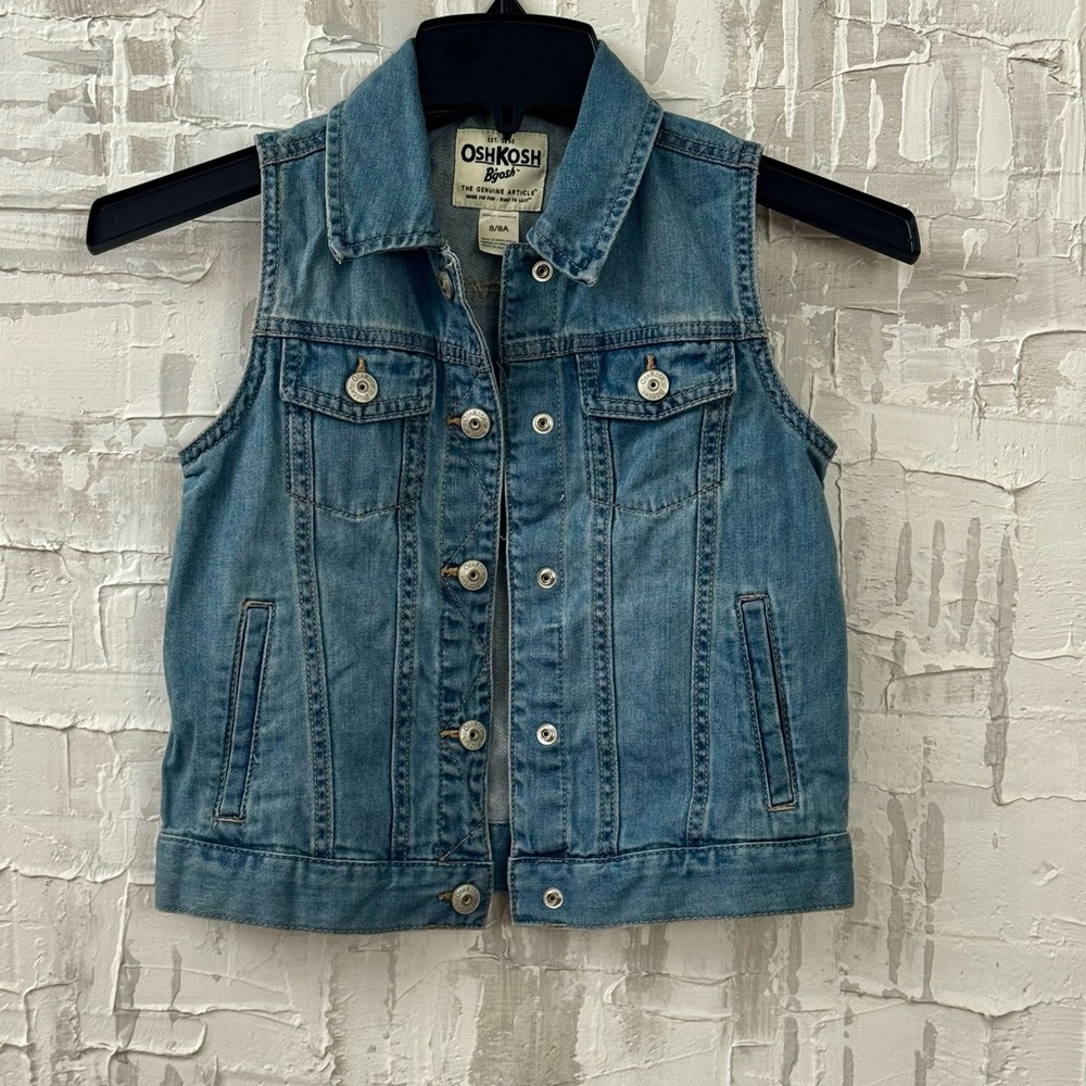 OshKosh B'gosh Blue Denim Vest